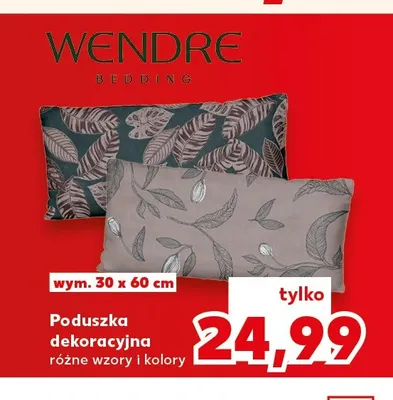 Poduszka dekoracyjna Wendre 30x60 cm promocja w Kaufland