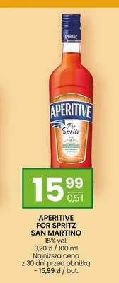 Aperitive For Spritz San Martino promocja w Twój Market