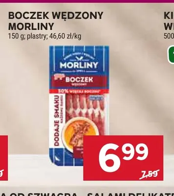 Boczek wędzony Morliny promocja w Stokrotka