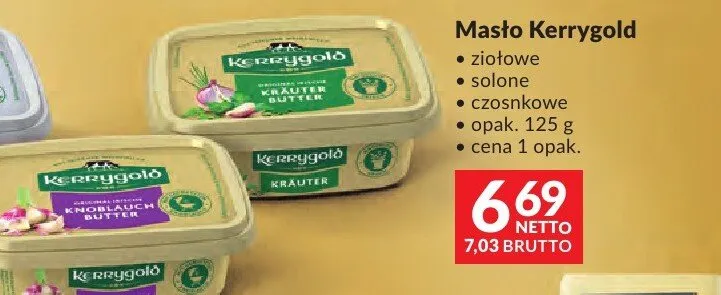 Masło Kerrygold solone promocja w Makro