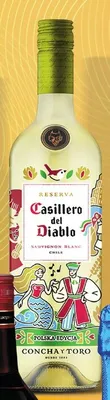 Wino Casillero del Diablo Reserva Sauvignon Blanc Polska Edycja promocja w Żabka