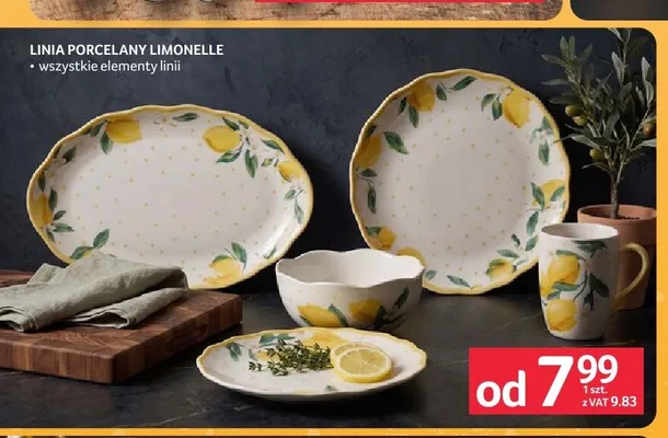 Linia porcelany Limonelle promocja w Selgros