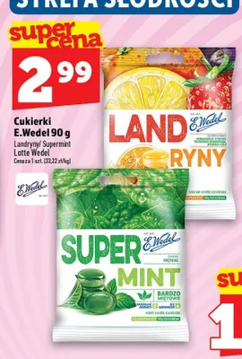 Cukierki E.Wedel Landryny promocja w TOPAZ
