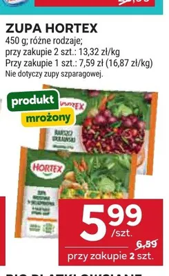 Zupa jarzynowa Hortex promocja w Stokrotka