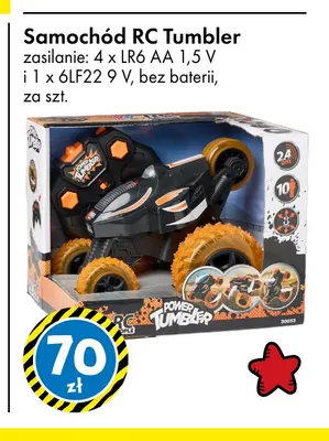 Samochód RC Tumbler promocja w Tedi