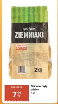 Ziemniaki myty jadalny Warzywniak produkt polski promocja w Biedronka