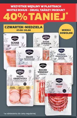 Kiełbasa krakowska sucha promocja w Netto