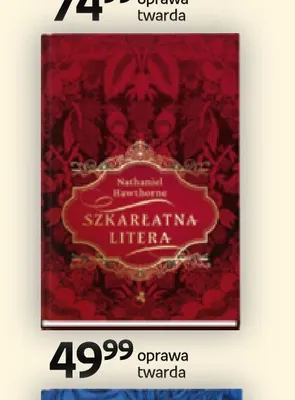 Książka Szkarłatna litera Nathaniel Hawthorne W.A.B. promocja w Empik