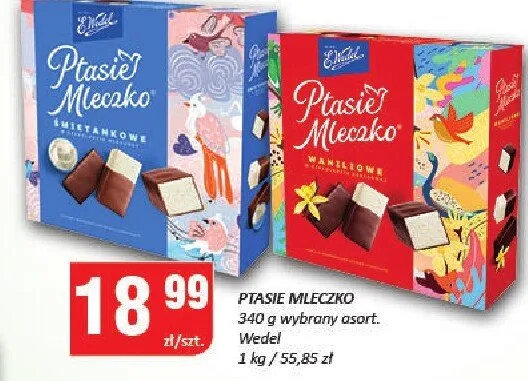 Ptasie Mleczko promocja w Chorten