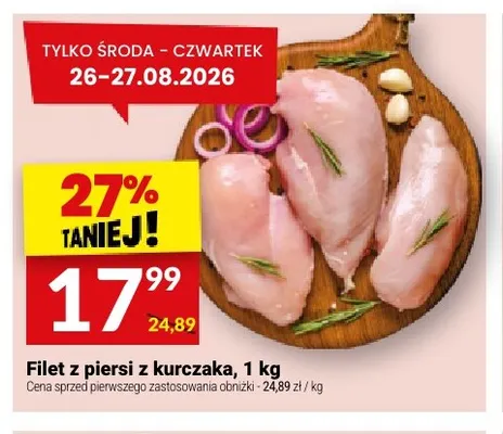 Filet z piersi z kurczaka promocja w Twój Market
