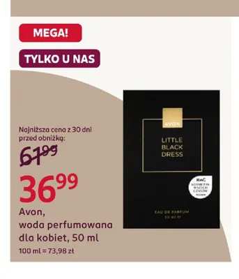 Woda perfumowana dla kobiet Avon promocja w Rossmann