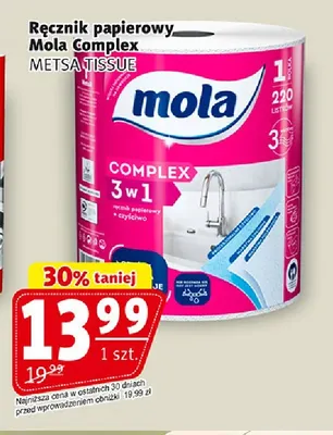 Ręcznik papierowy Complex Mola promocja w Prim Market