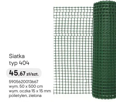 Siatka typ 404 promocja w Castorama
