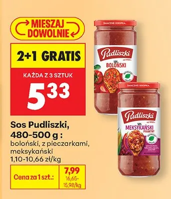 Sos meksykański promocja w Biedronka
