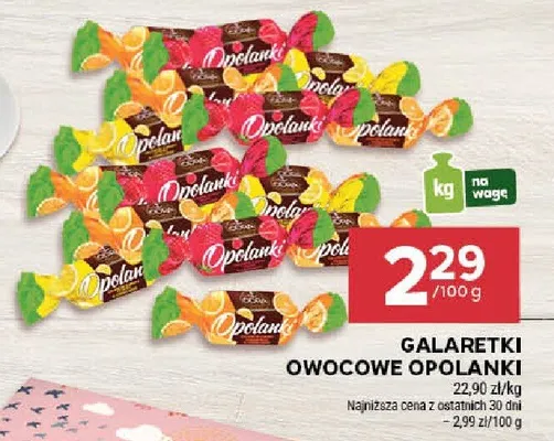 Galaretki owocowe opolanki promocja w Stokrotka