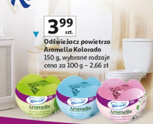Odświeżacz powietrza Aromella promocja w Auchan