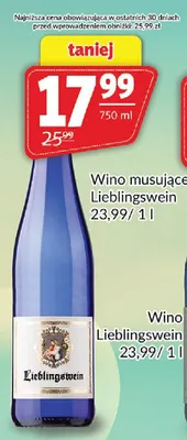 Wino Lieblingswein promocja w Prim Market