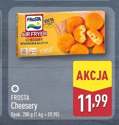 Cheesery Frosta promocja w Aldi