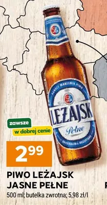 Piwo Łężajsk jasne pełne promocja w Stokrotka