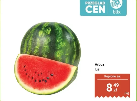 Arbuz luz promocja w Dino