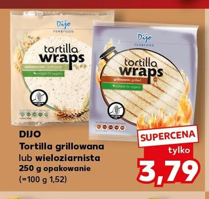 Tortilla wieloziarnista Dijo promocja w Kaufland