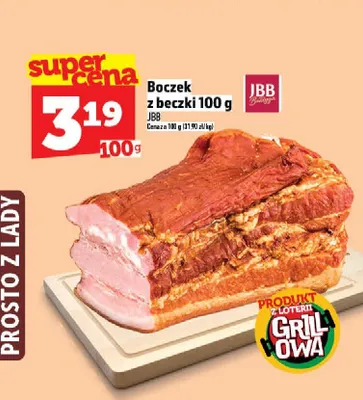 Boczek z beczki JBB promocja w TOPAZ