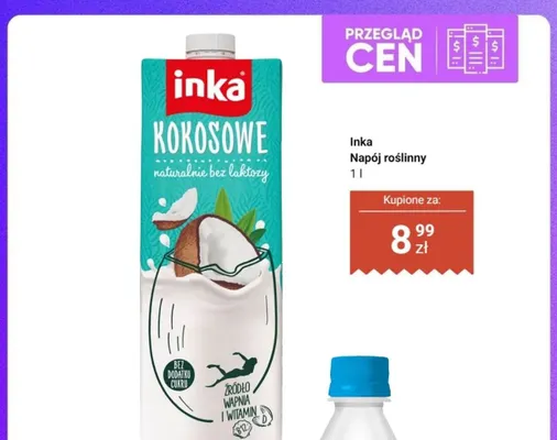 Napój roślinny kokosowy Inka promocja w Dino