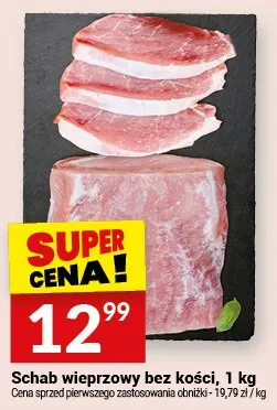 Schab wieprzowy bez kości promocja w Twój Market