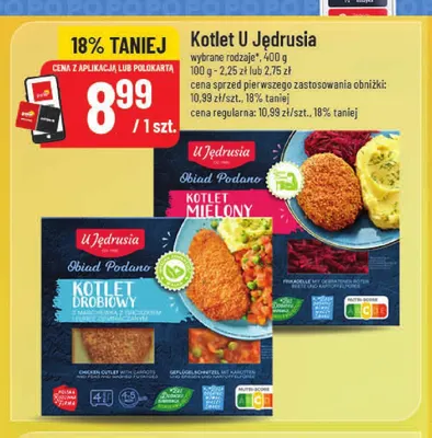 Kotlet mielony U Jędrusia promocja w POLOmarket