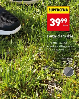 Buty damskie Clevé antypoślizgowa podeszwa rozm. 37-41 promocja w Biedronka