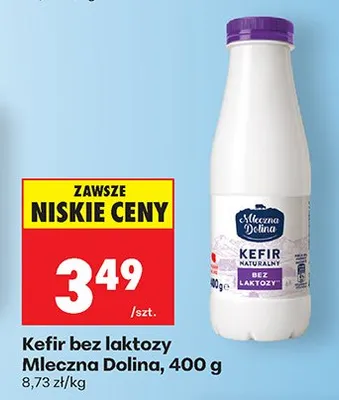 Kefir bez laktozy promocja w Biedronka