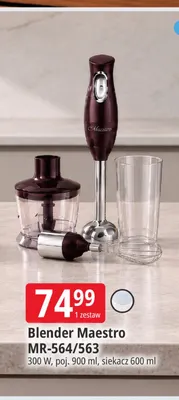 Blender Maestro MR-564/563 promocja w Leclerc