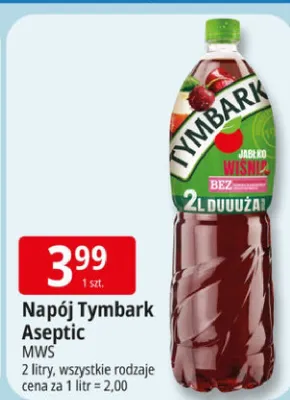 Napój Tymbark Aseptic promocja w Leclerc