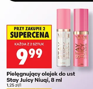 Olejek pielęgnujący do ust Stay Juicy 8 ml promocja w Biedronka