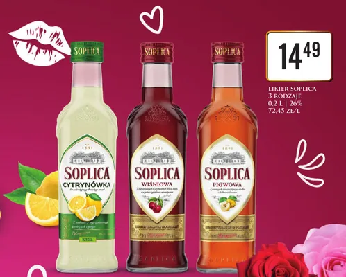 Likier wiśniowy promocja w Dino