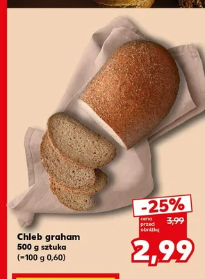 Chleb graham promocja w Kaufland