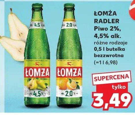 Piwo Radler 2%, 4,5% alk. różne rodzaje promocja w Kaufland