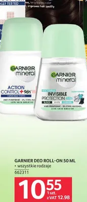 Dezodorant roll-on GARNIER DEO ROLL-ON 50 ML promocja w Selgros