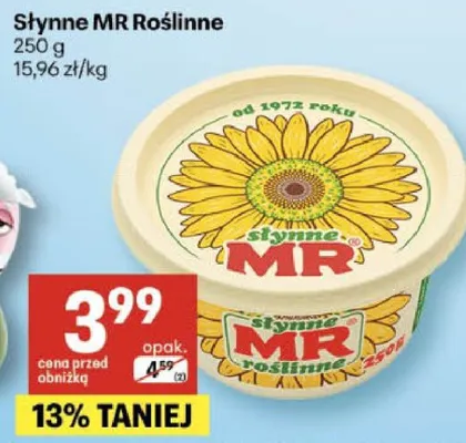 Słynne MR Roślinne promocja w Delikatesy Centrum