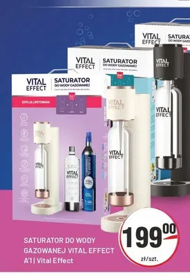 Saturator do wody gazowanej Vital Effect promocja w Sedal