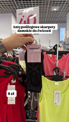 Skarpety damskie antypoślizgowe Bekkin promocja w Pepco