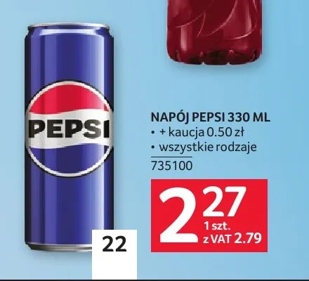 Napój gazowany Pepsi promocja w Selgros