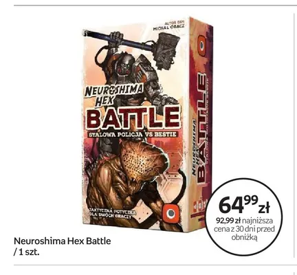 Gra Neuroshima Hex Battle Portal Games promocja w Empik