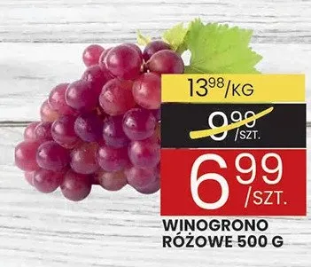 Winogrono różowe 500g promocja w Wafelek