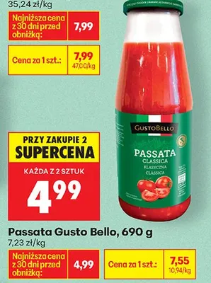 Passata Classica promocja w Biedronka
