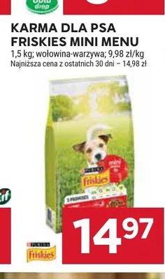 Karma dla psa Friskies Mini Menu promocja w Stokrotka