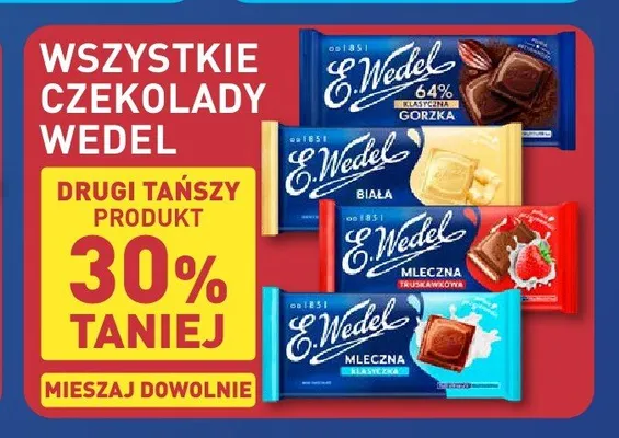 Czekolada Wedel promocja w Aldi