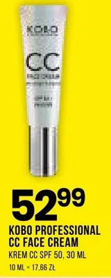 CC Face Cream krem cc SPF 50+ promocja w Drogerie Natura