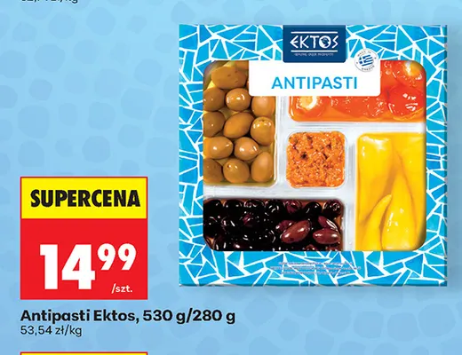 Antipasti Ektos promocja w Biedronka