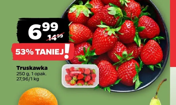 Truskawki promocja w Netto